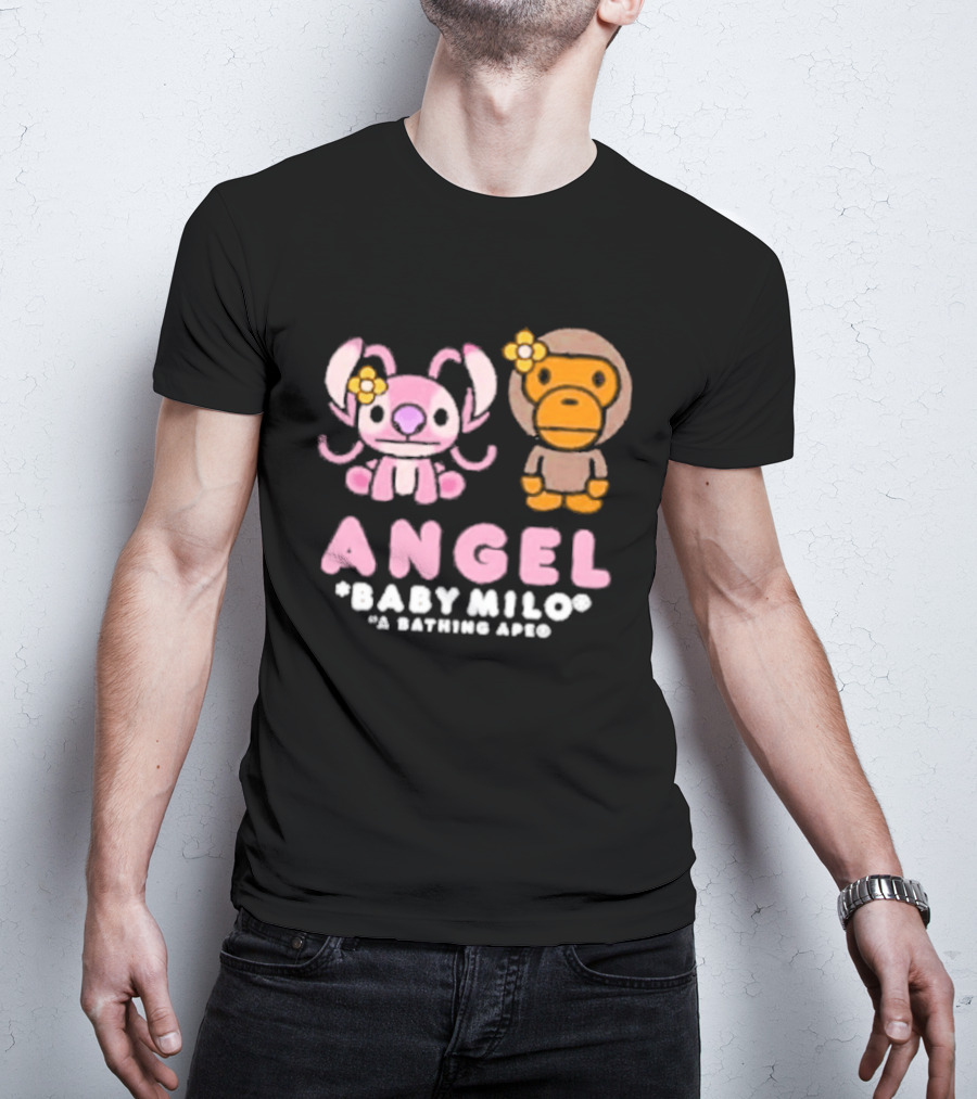 Angel Baby Milo A Bathing Ape Bape X Disney 2026 T-Shirt