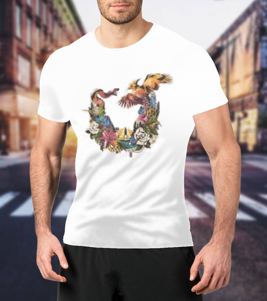 Lionsgate The Hunger Games Sunrise On The Reaping Floral Flint Striker T-Shirt