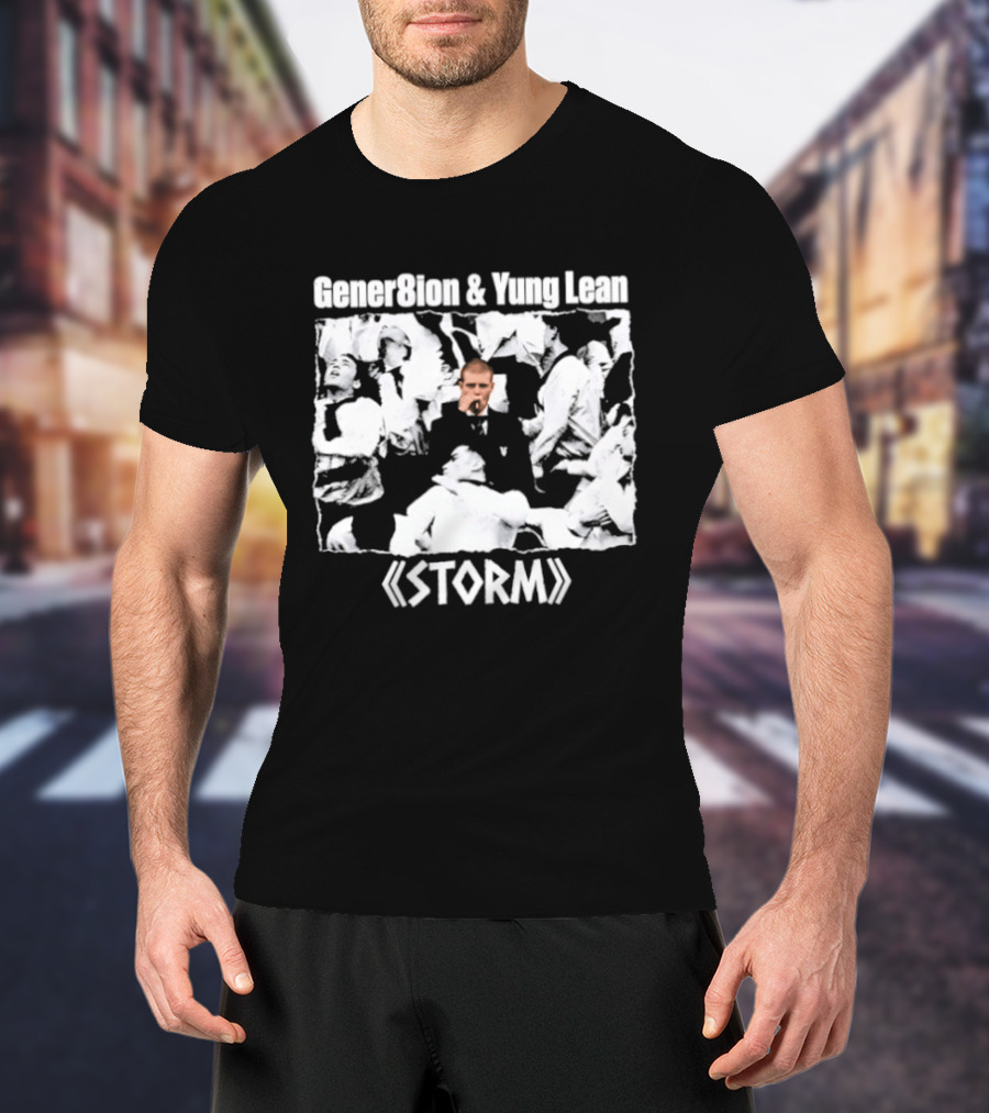 Gener8ion Yung Lean Storm Love Tears Collaboration T-Shirt