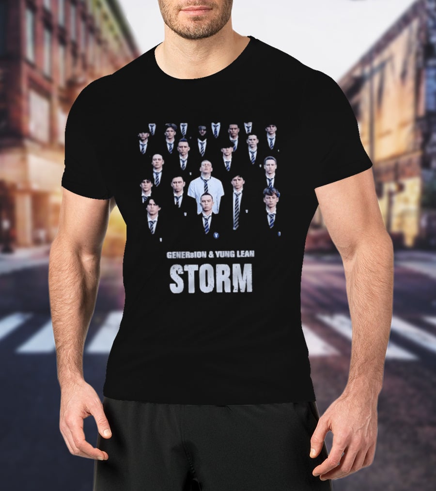 Gener8ion & Yung Lean Storm Collaboration Trendy Iconic Image T-Shirt