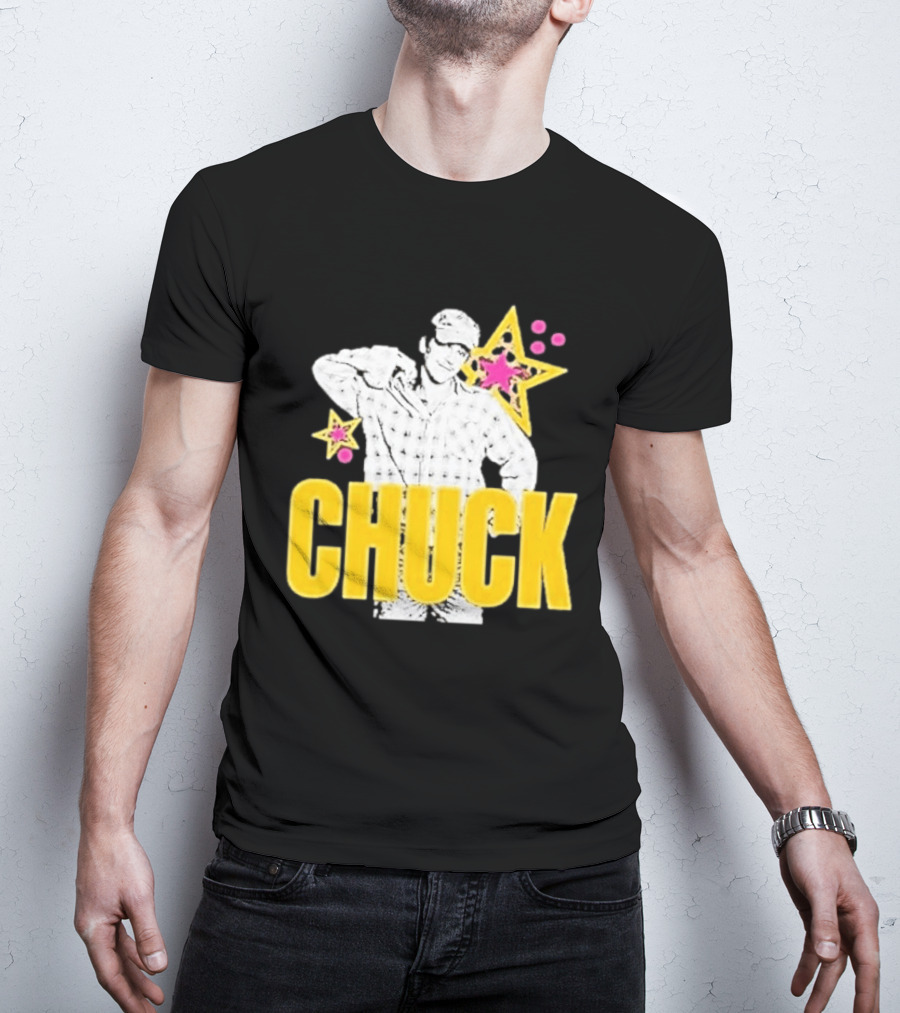 CHUCK Original Role Model Timely Hourglass Stars And Plaid T-Shirt