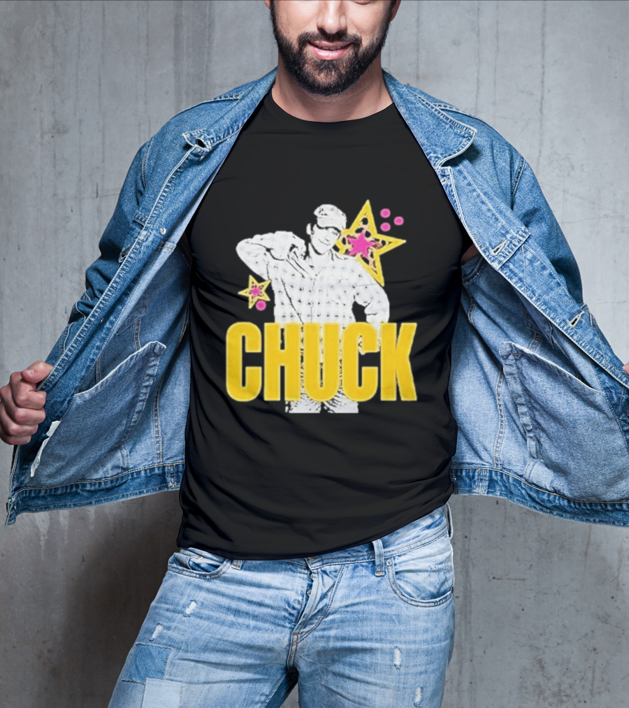 CHUCK Original Role Model Timely Hourglass Stars And Plaid T-Shirt