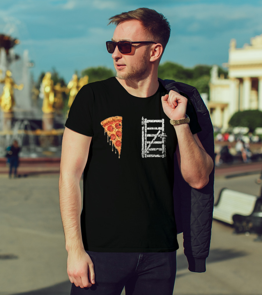 Pizza Slice And Gate Combo T-Shirt