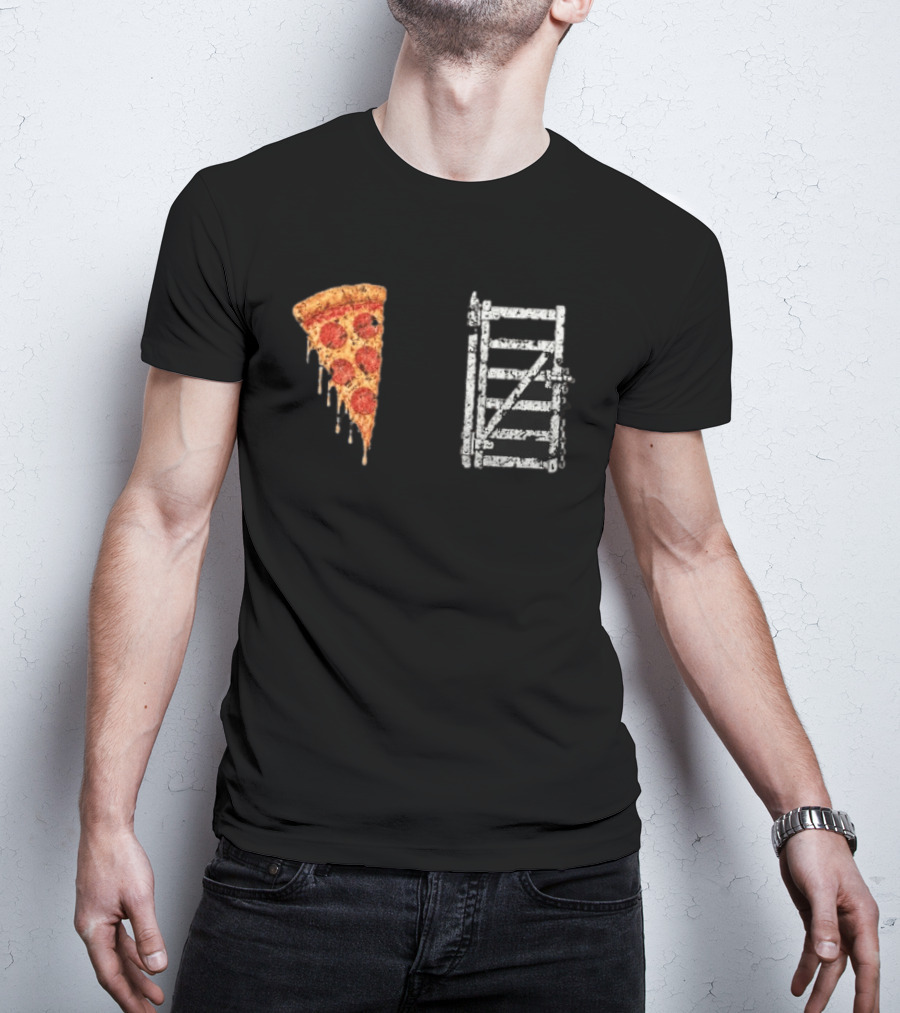 Pizza Slice And Gate Combo T-Shirt