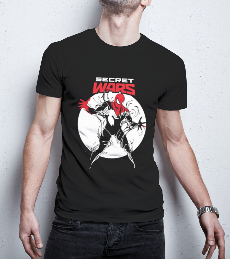 Secret Wars Spider Man Iconic Marvel T-Shirt