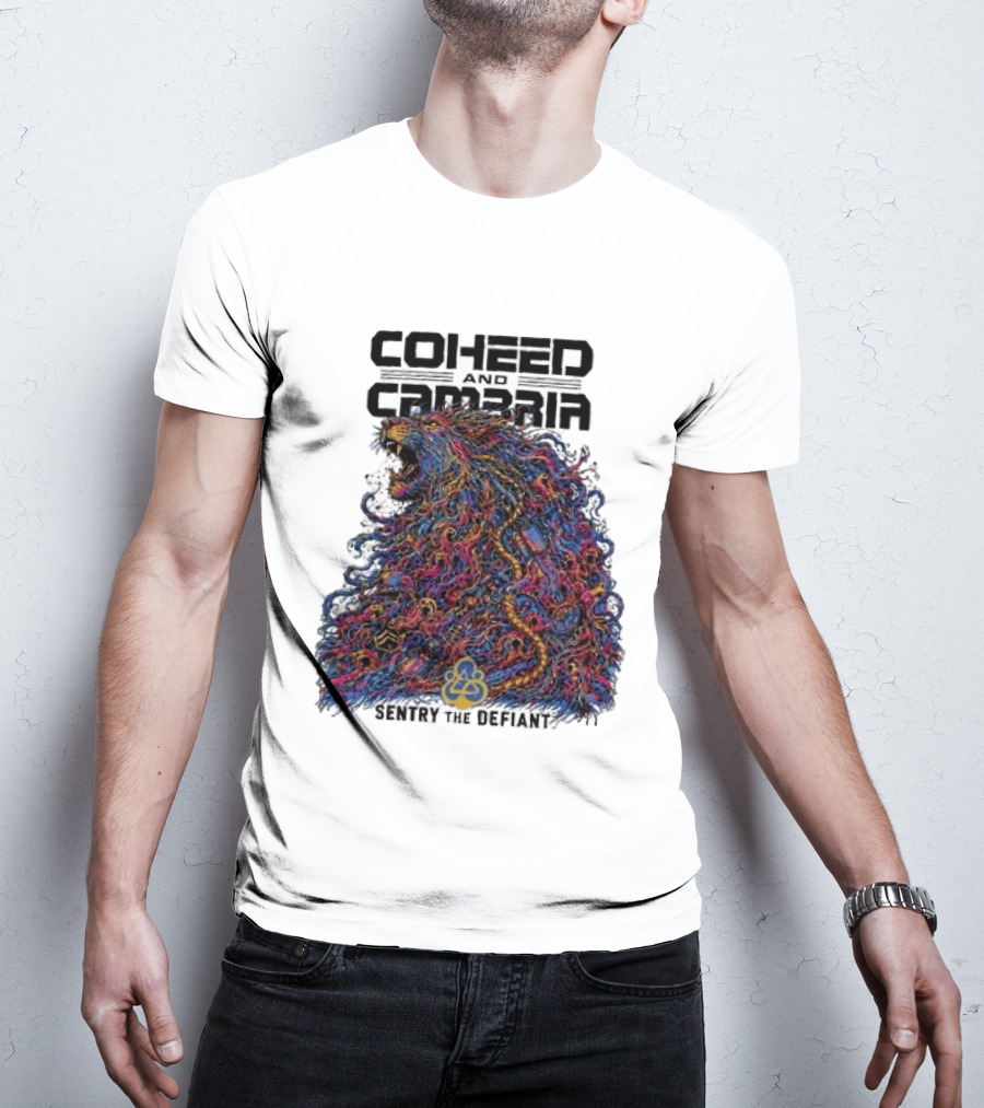 Coheed And Cambria Sentry The Defiant Neverender Red Rocks Amphitheatre Morrison Colorado September 29 2026 T-Shirt