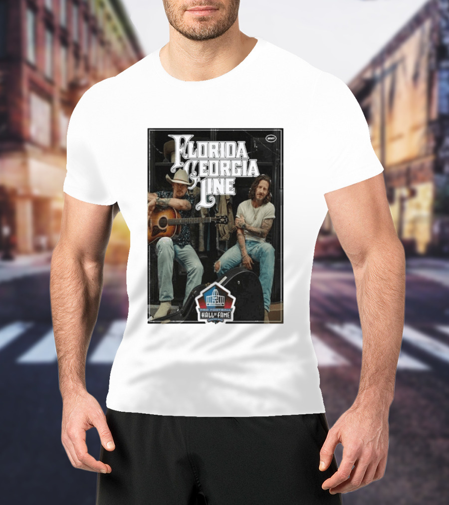 Florida Georgia Line 2027 Pro Football Hall Of Fame Canton Ohio T-Shirt