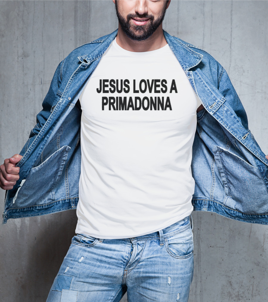 Nessa Barrett Jesus Loves A Primadonna T-Shirt