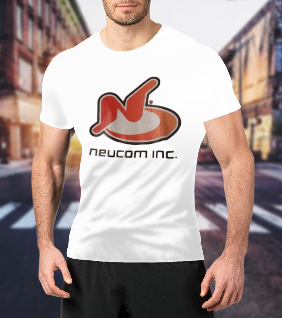 Neucom Inc N Red Orange Swirl T-Shirt