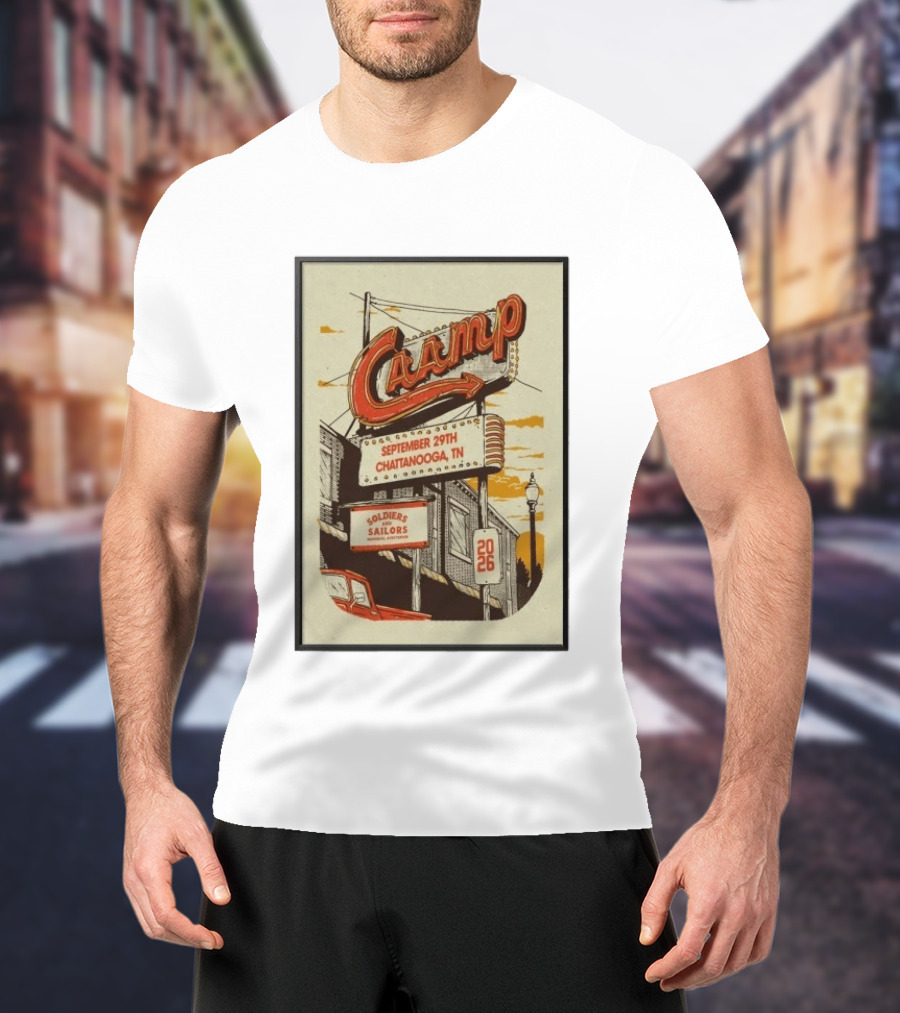 CAAMP Concert September 29 2026 Soldiers And Sailors Chattanooga TN T-Shirt