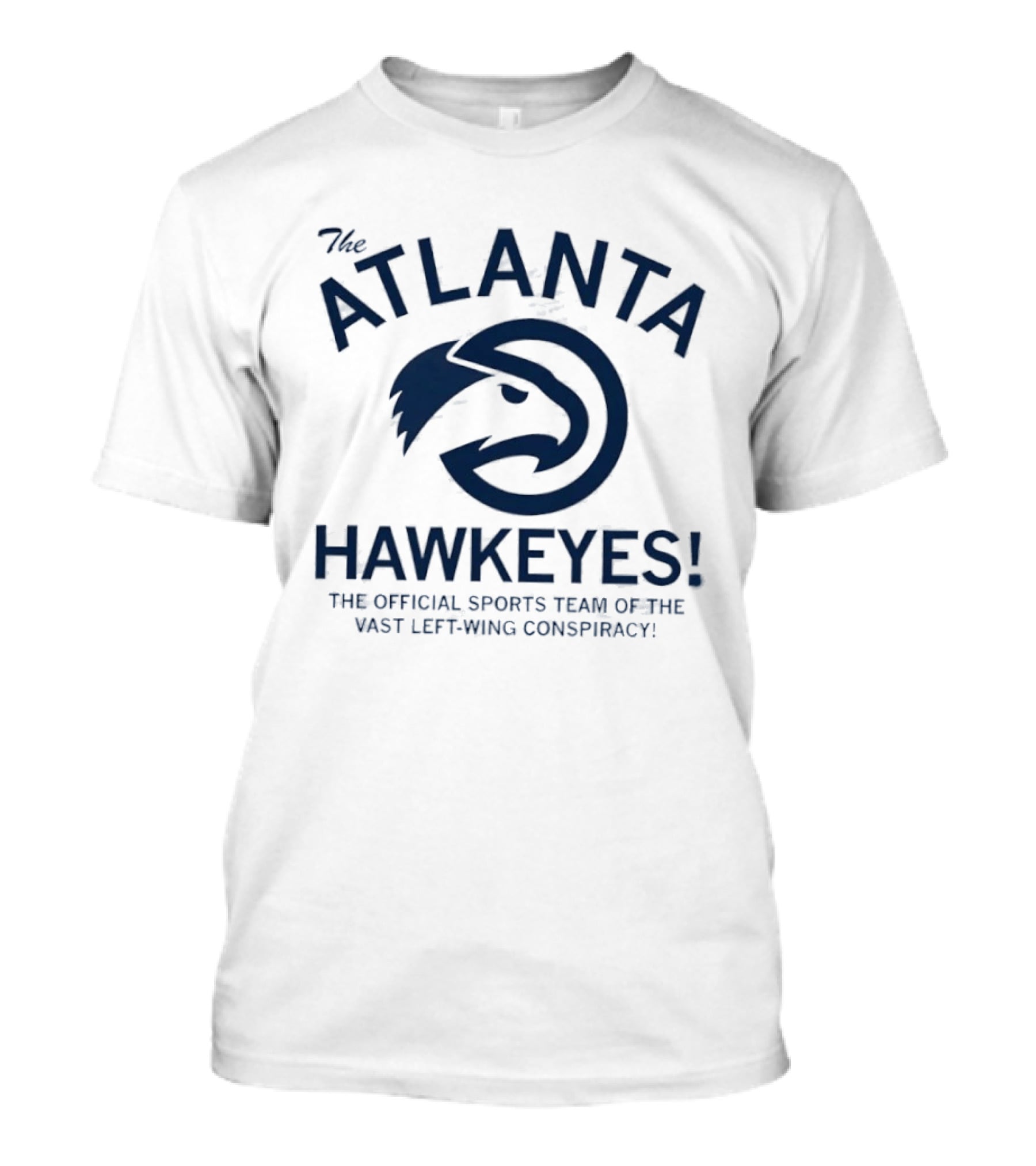 Atlanta Hawkeyes Official Sports Team Vast Left Wing Conspiracy T-Shirt