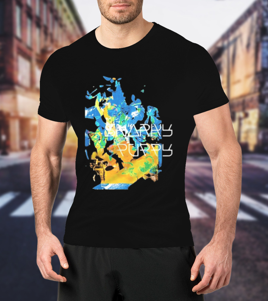 Snarky Puppy Somni Album Abstract Colorful T-Shirt