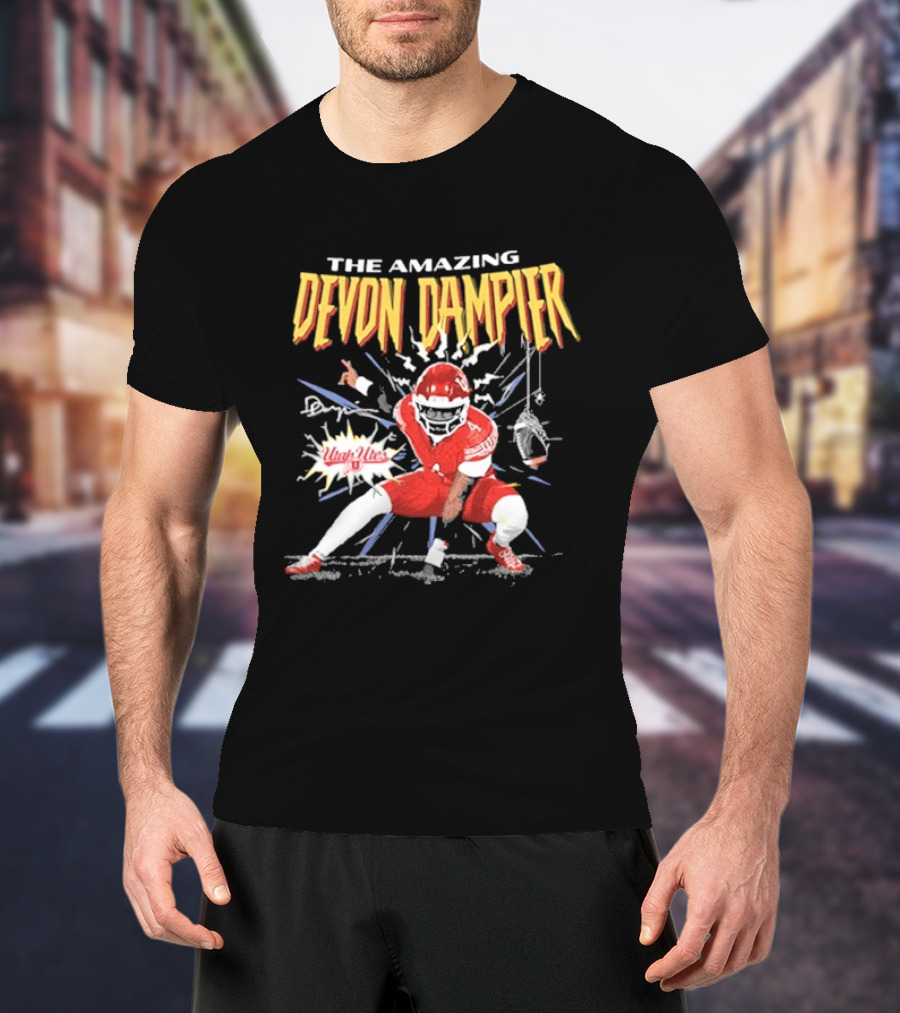 The Amazing Devon Dampier Utah Utes Football T-Shirt