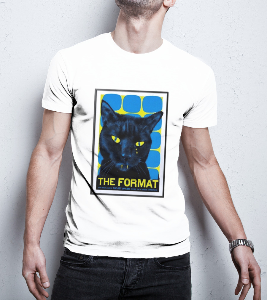The Format With The Get Up Kids Cat's Cradle Carrboro NC 2026 Tour T-Shirt