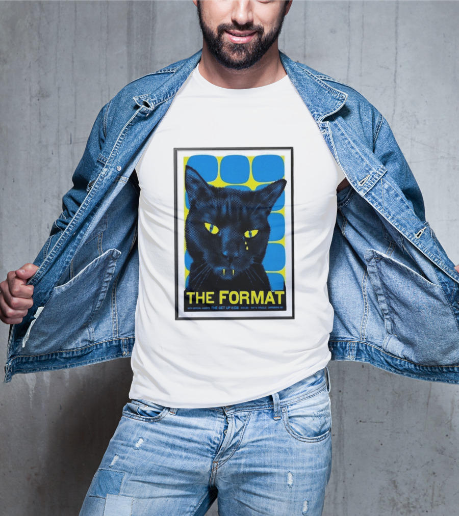 The Format With The Get Up Kids Cat's Cradle Carrboro NC 2026 Tour T-Shirt