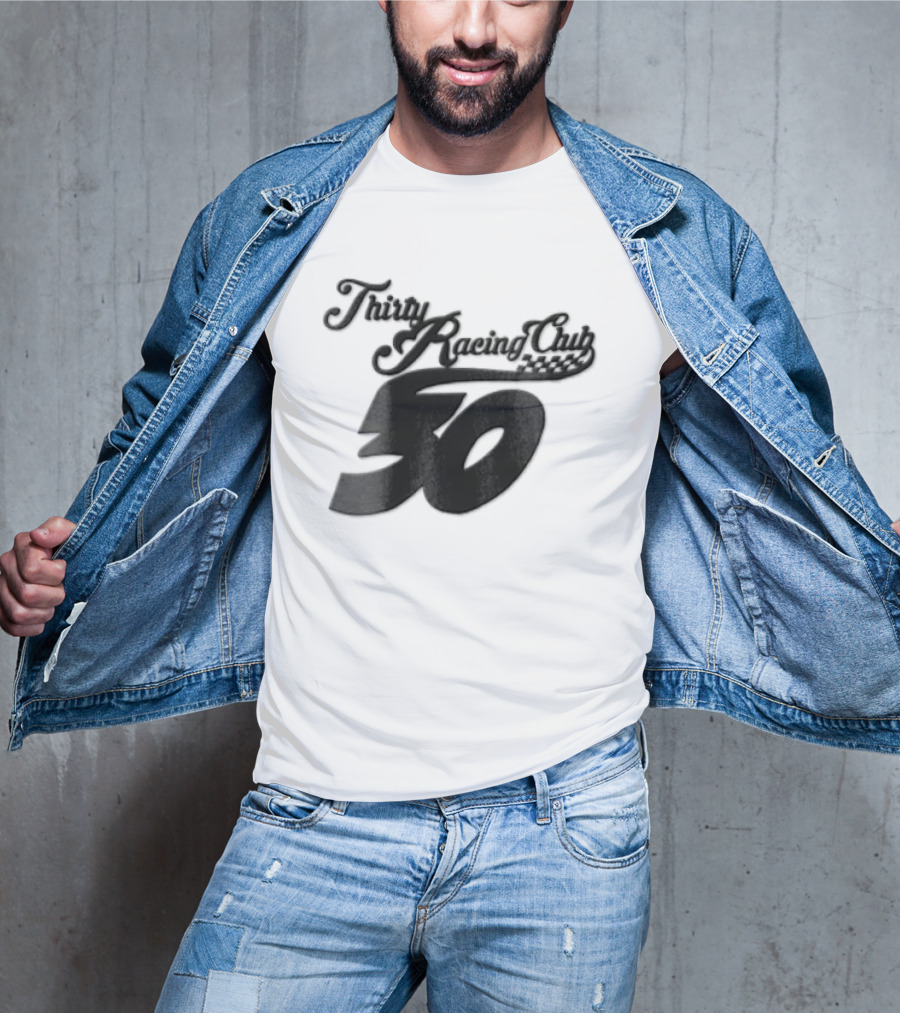 Thirty Racing Club 30 Script T-Shirt