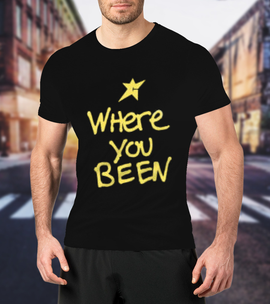 Carpetco Dinosaur Jr. Where You Been Black Star Yellow T-Shirt
