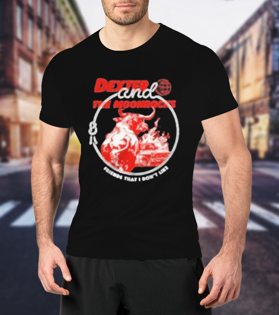 Dexter And The Moonrocks Friends Don't Like Club Album Red Bull T-Shirt