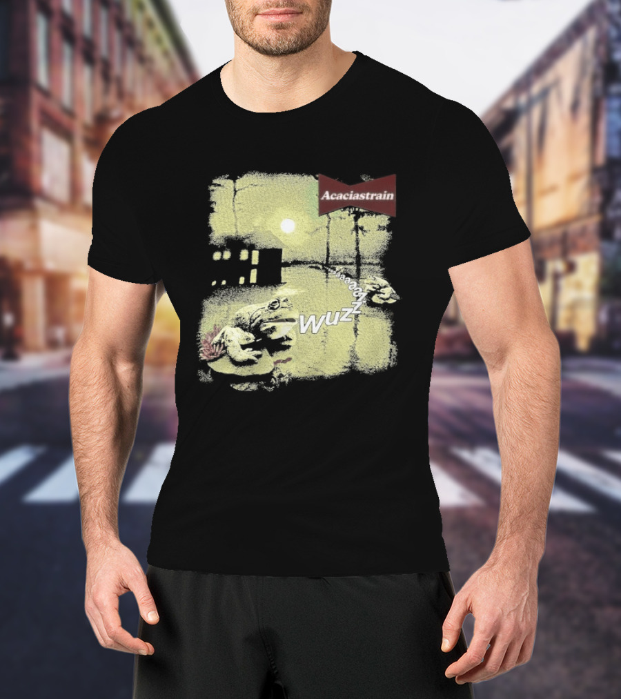 Acacia Strain Wuzza Bud Frog Vintage Humor T-Shirt