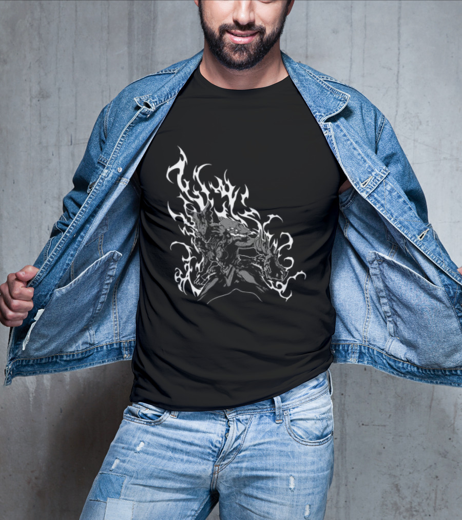 Warframe Store Conquera Voruna Heavyweight Flame T-Shirt