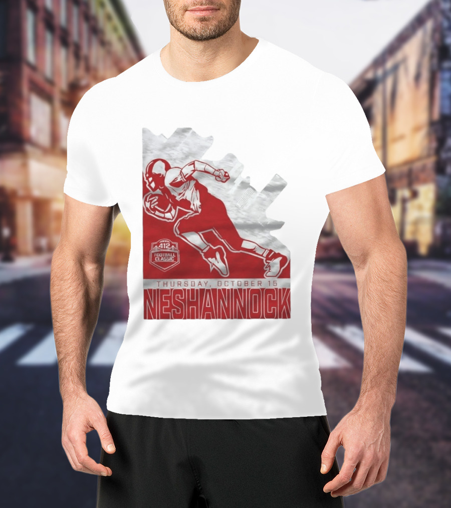 412 Football Classic Neshannock Thursday October 15 T-Shirt
