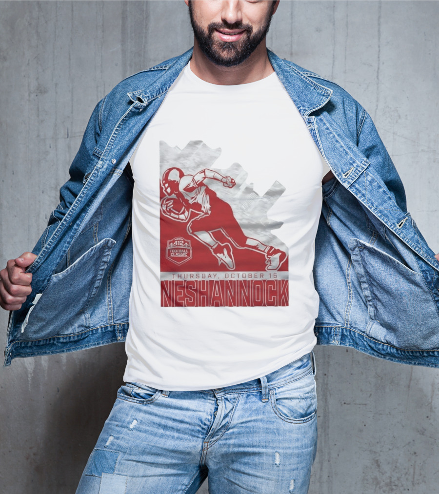 412 Football Classic Neshannock Thursday October 15 T-Shirt