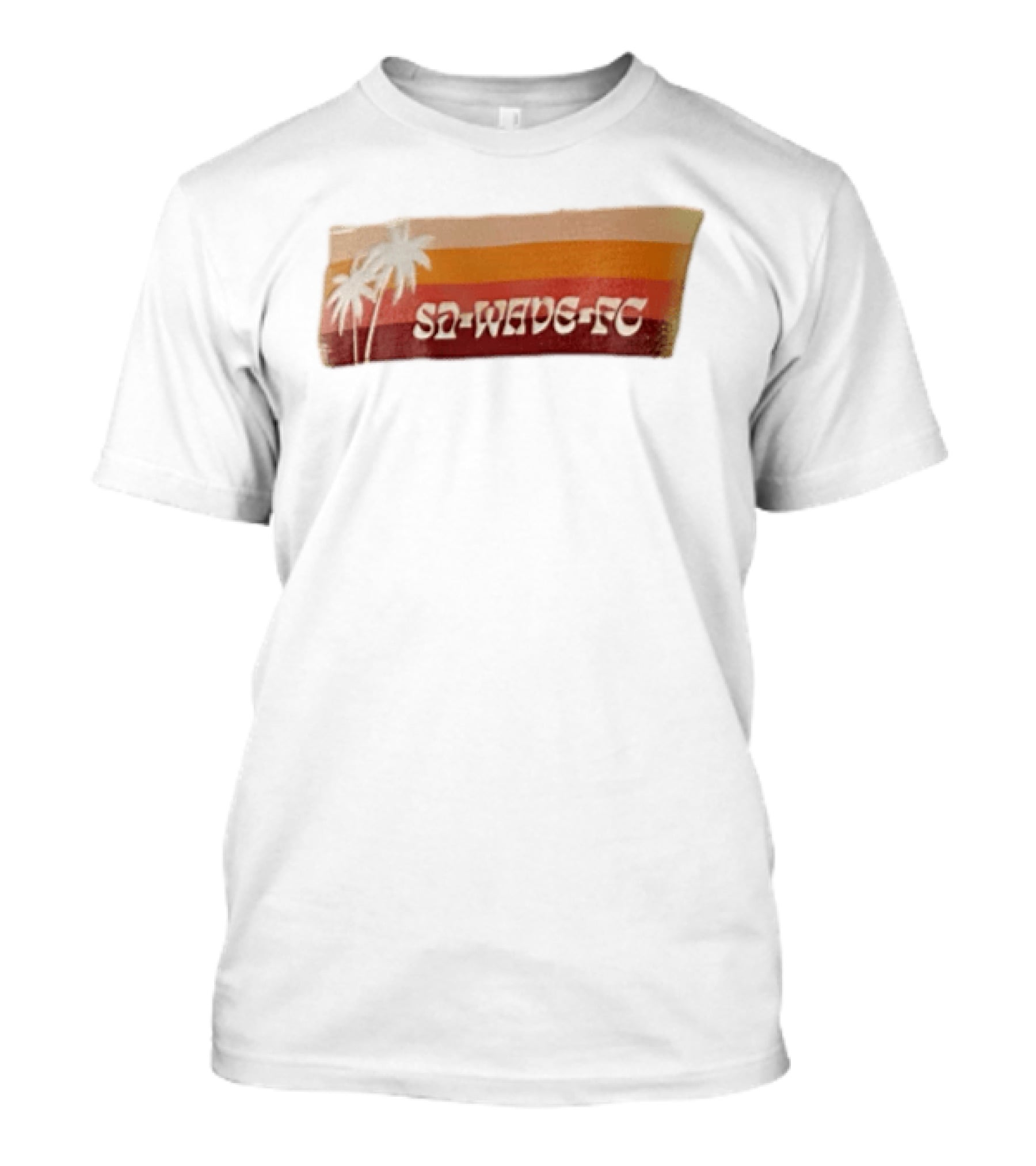 San Diego Wave FC Palm Trees Sunset SA Wave FC T-Shirt