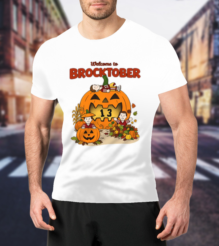 Welcome To Brocktober Pumpkin 13 Fall Festival T-Shirt