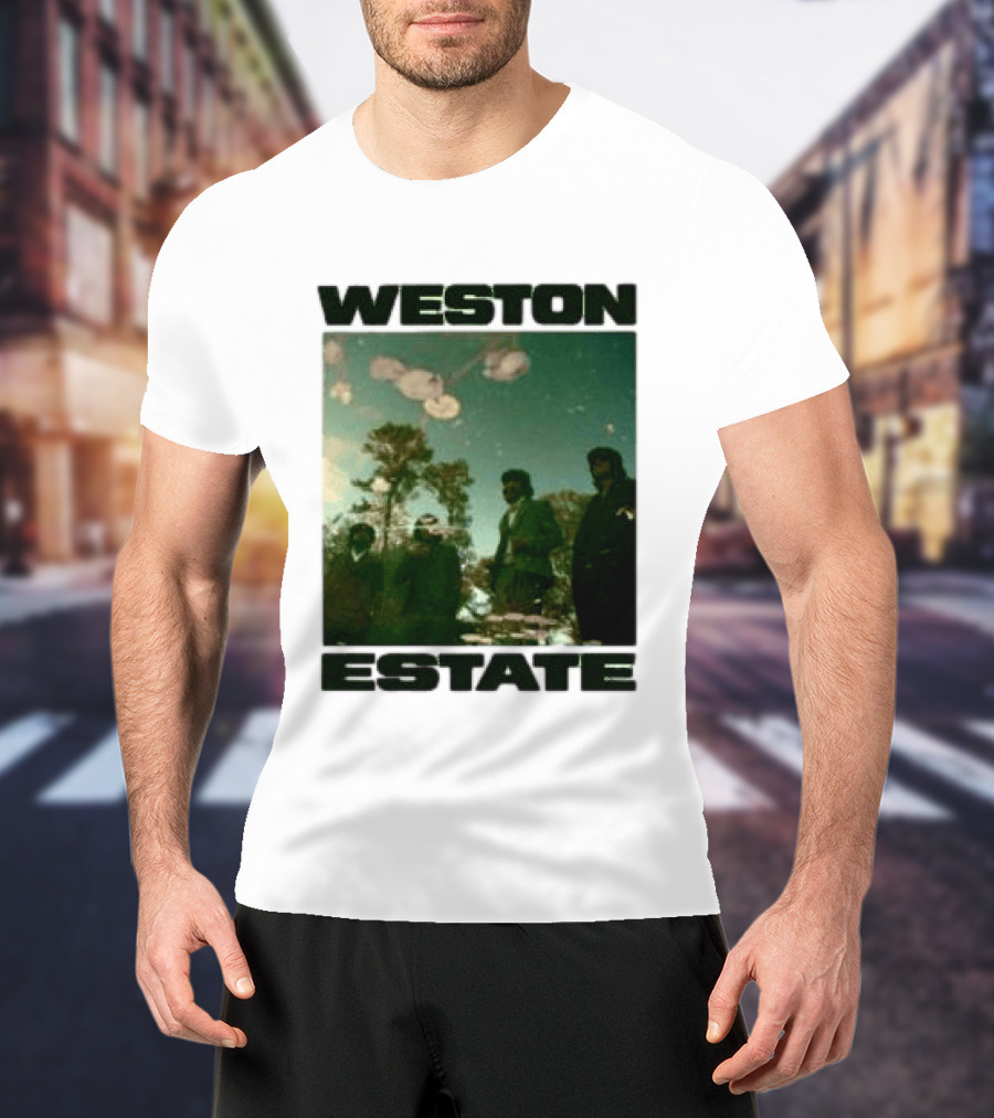 Weston Estate Open Season Vintage Aesthetic Reflection Scene T-Shirt