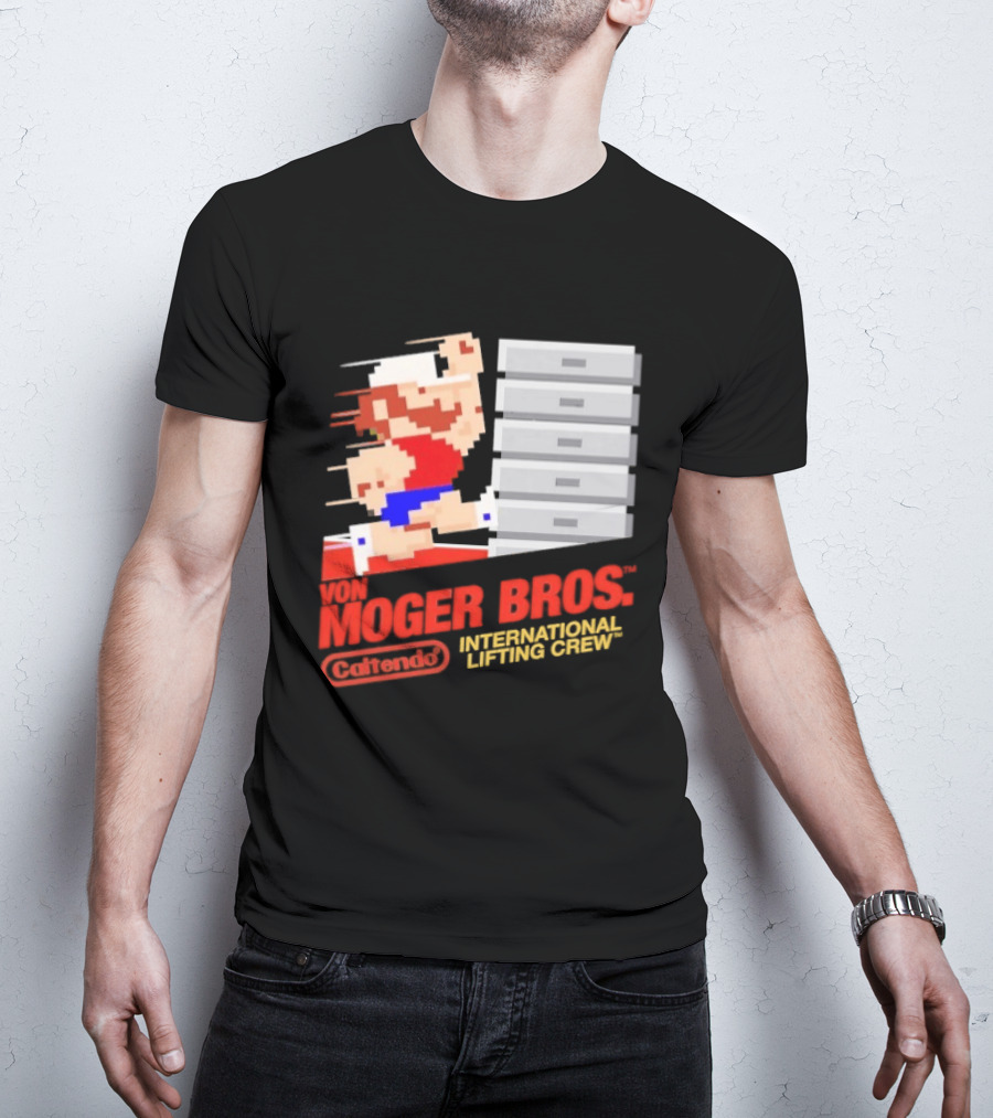 Calum Von Moger Bros Caltendo International Lifting Crew T-Shirt