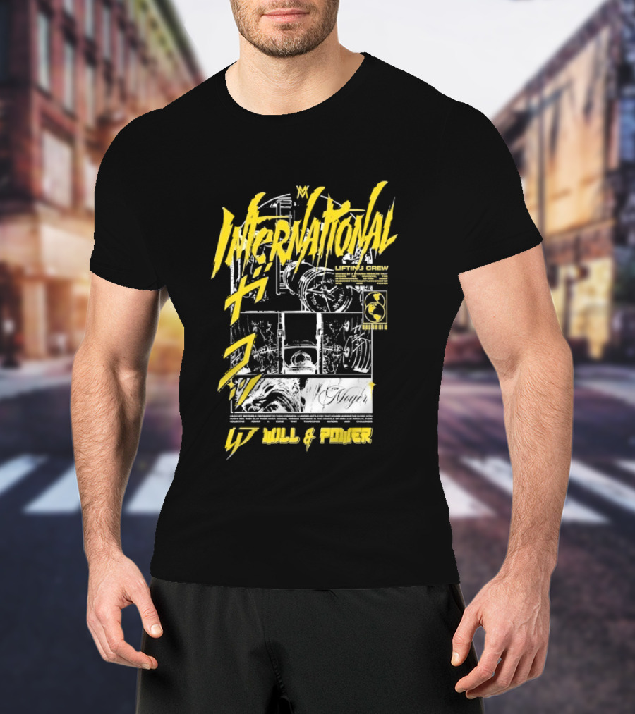 Inscrutable Manga Volume 1 MPMeger UA Trainer Series Calum Von Moger T-Shirt