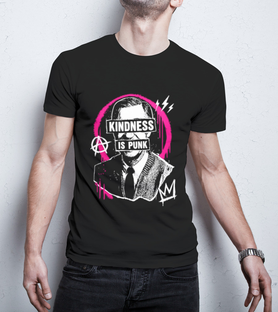 Fred Rogers Kindness Is Punk Anarchy T-Shirt