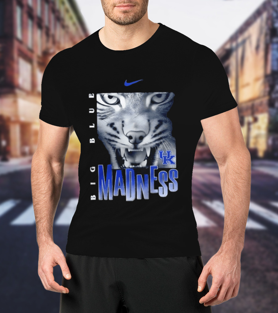 Kentucky Wildcats Big Blue Madness UK Nike Big Head T-Shirt