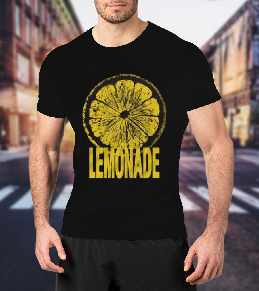 Louis Tomlinson Store Lemonade Black Vintage Citrus Slice Retro Music Fan Merchandise T-Shirt
