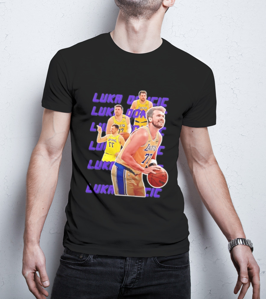 Luka Doncic Los Angeles Lakers 2026 Basketball Player 77 T-Shirt
