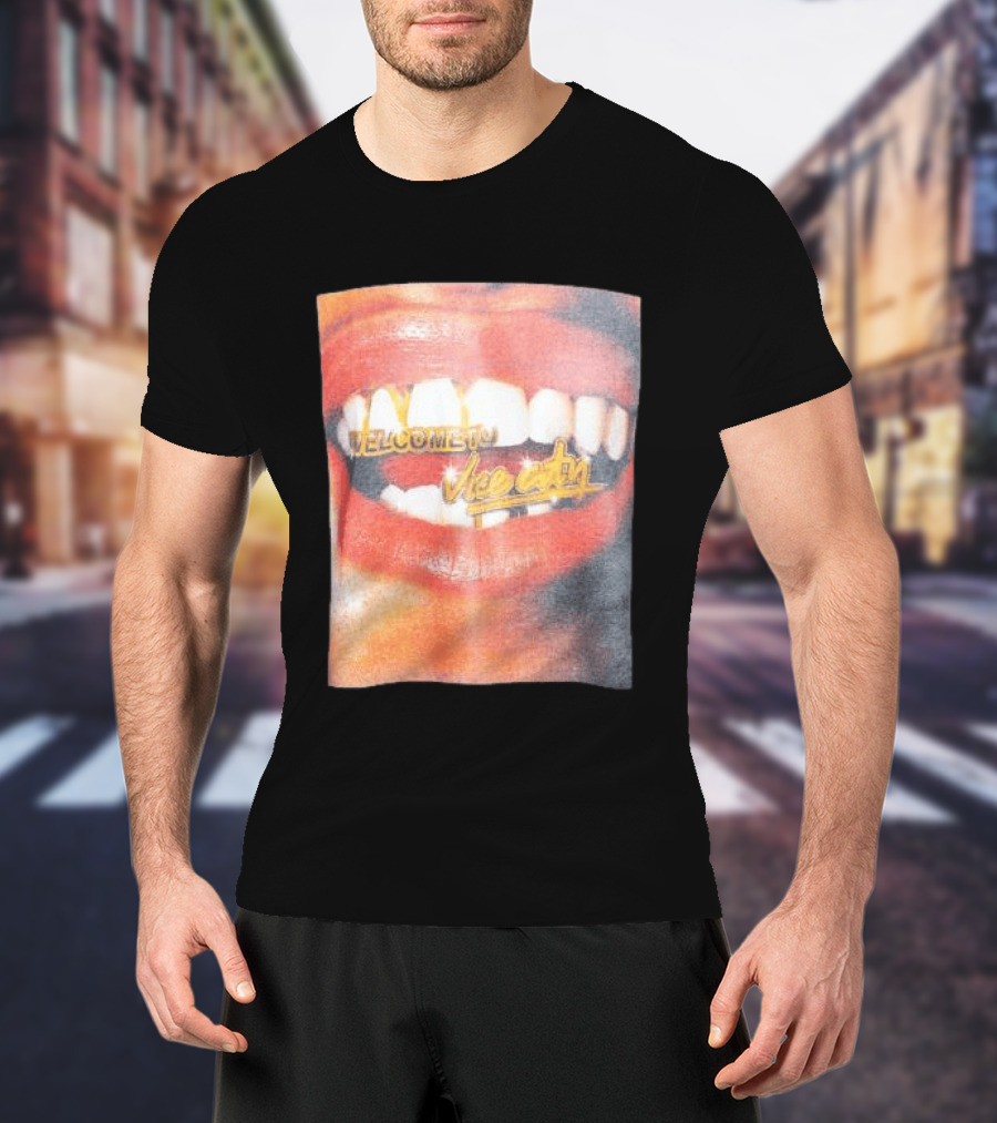 Miami Heat Store Court Culture Vice City Welcome Grill Oversized T-Shirt