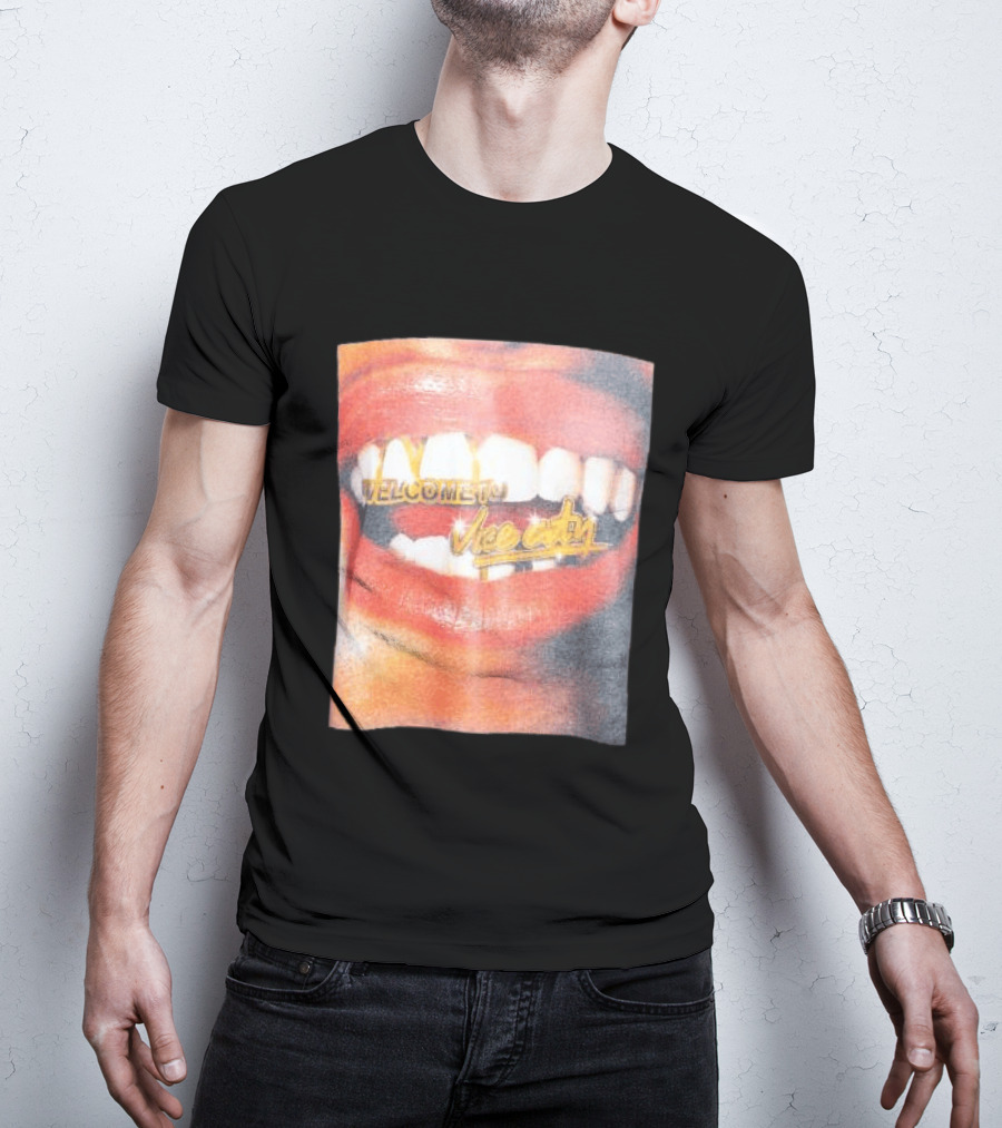Miami Heat Store Court Culture Vice City Welcome Grill Oversized T-Shirt