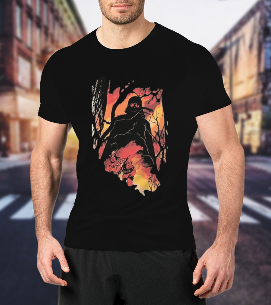 Star Wars Darth Vader Dreams Can't Hurt You Hidden Rebels Forest Scene T-Shirt