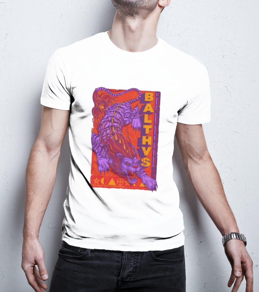 Balthvs San Diego October 22 2026 Featuring Richard Houghten Vibrant Lion T-Shirt