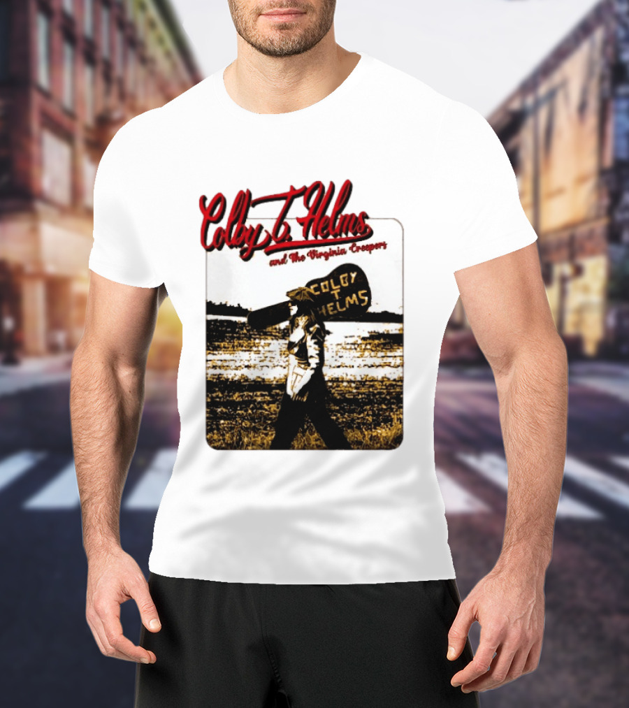 Colby Helms And The Virginia Creepers Travelin' Man Acoustic Journey T-Shirt