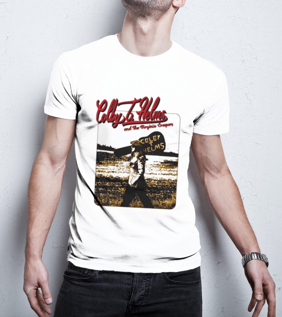 Colby Helms And The Virginia Creepers Travelin' Man Acoustic Journey T-Shirt
