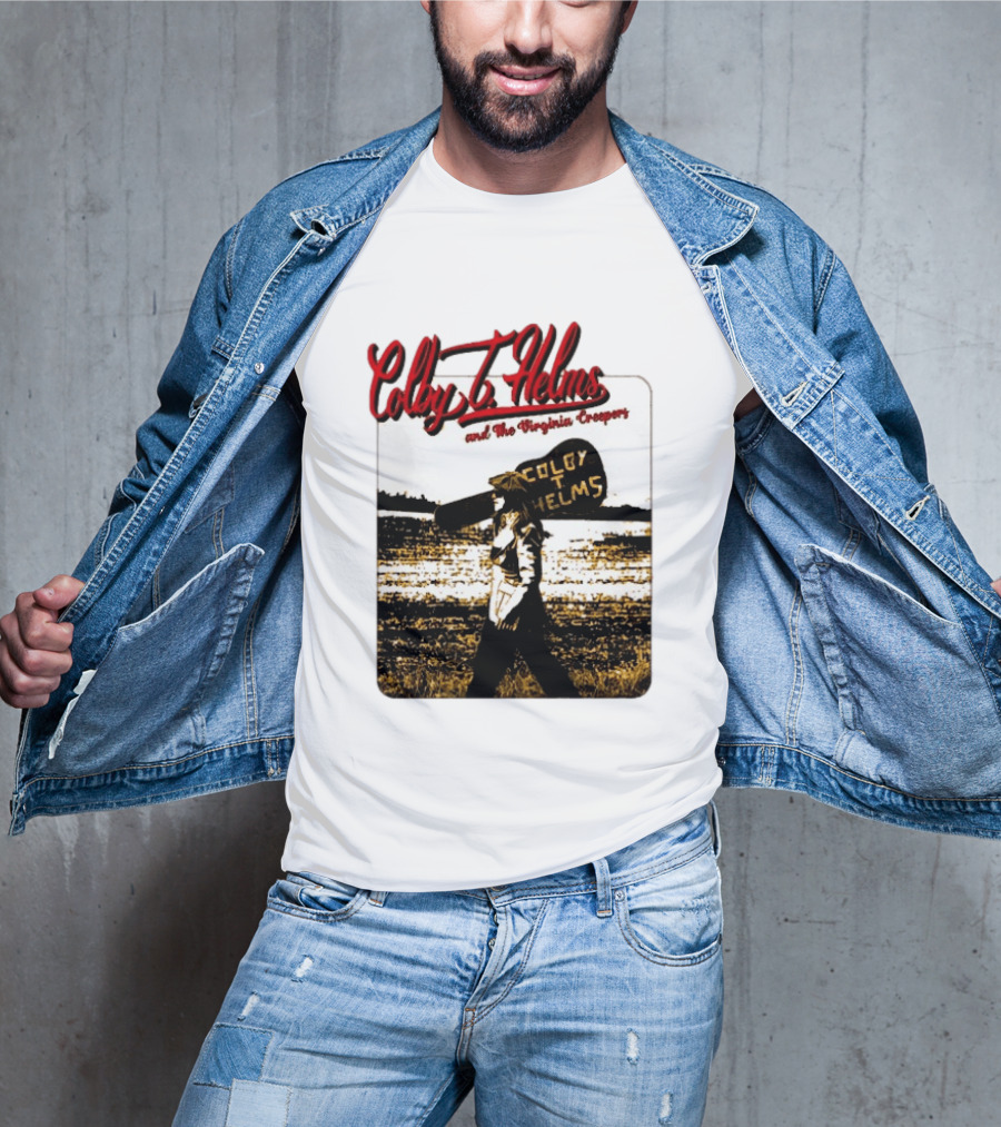Colby Helms And The Virginia Creepers Travelin' Man Acoustic Journey T-Shirt
