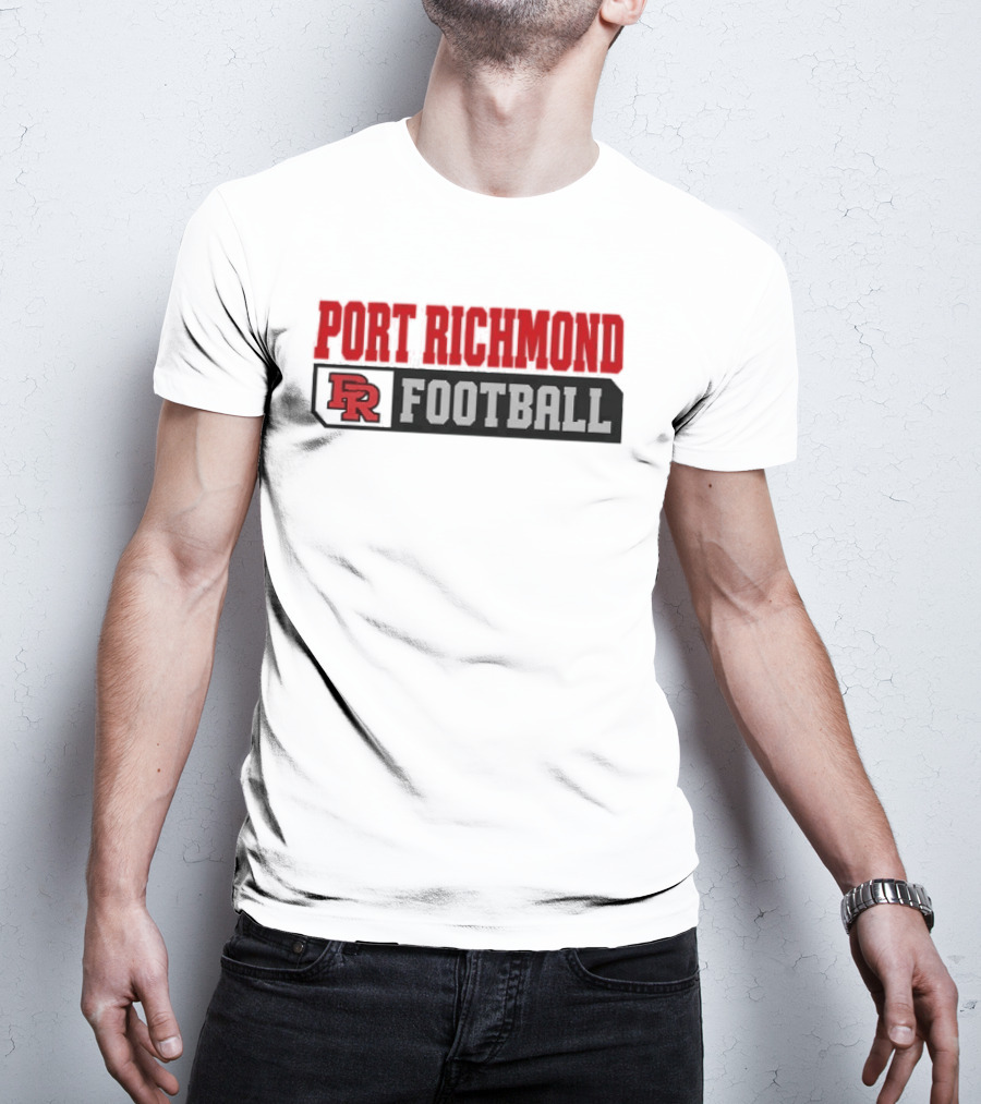 Jeff Stoutland Port Richmond DR Football T-Shirt