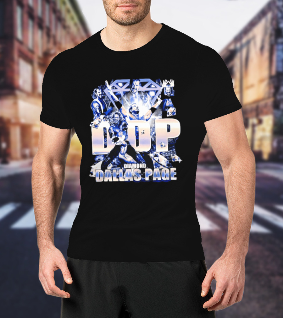 Diamond Dallas Page DDP Self High Five Retro Wrestling T-Shirt