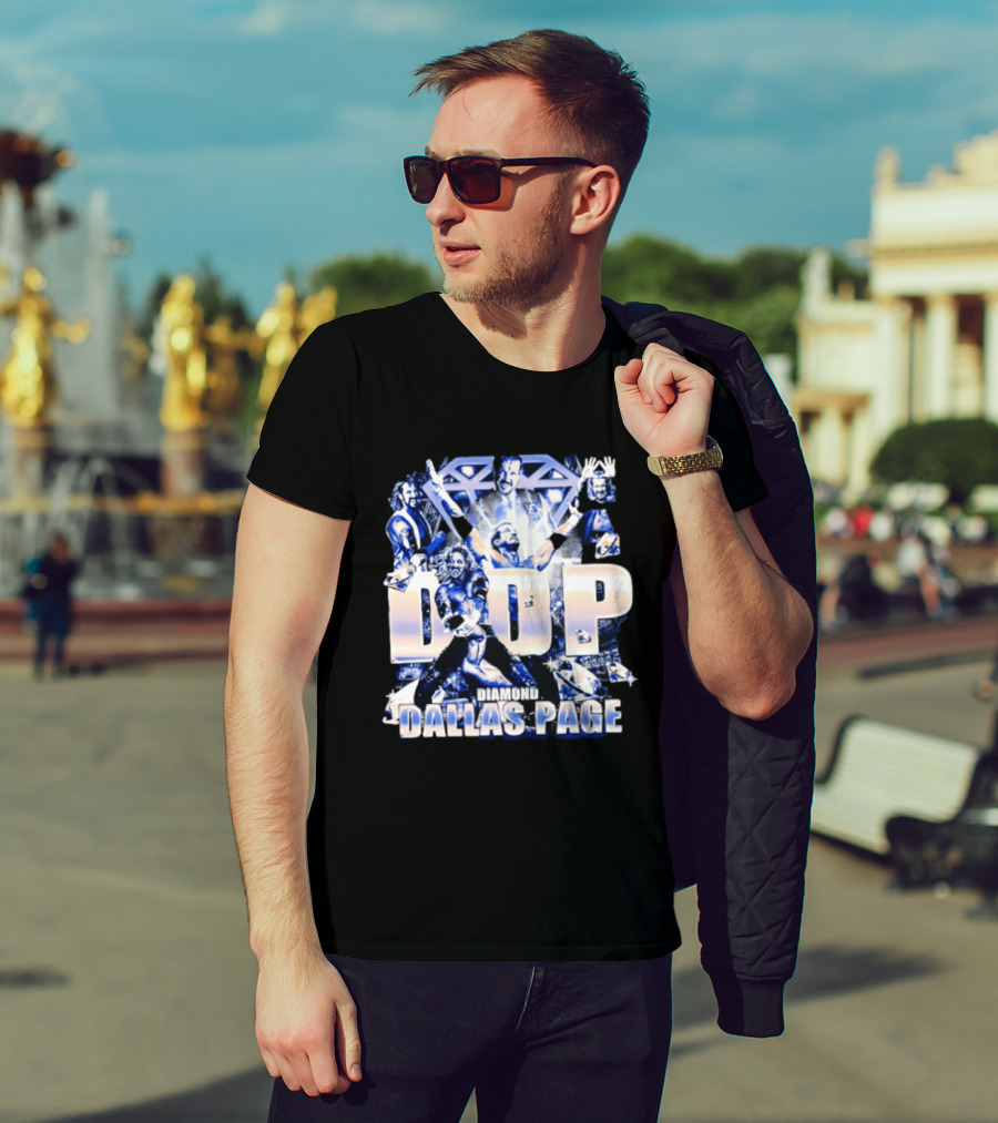 Diamond Dallas Page DDP Self High Five Retro Wrestling T-Shirt