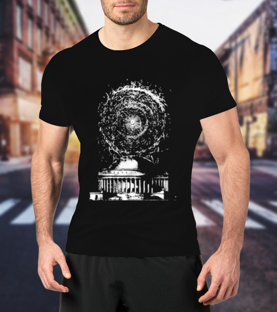 Ethel Cain Temple Onanist Vintage Architectural T-Shirt