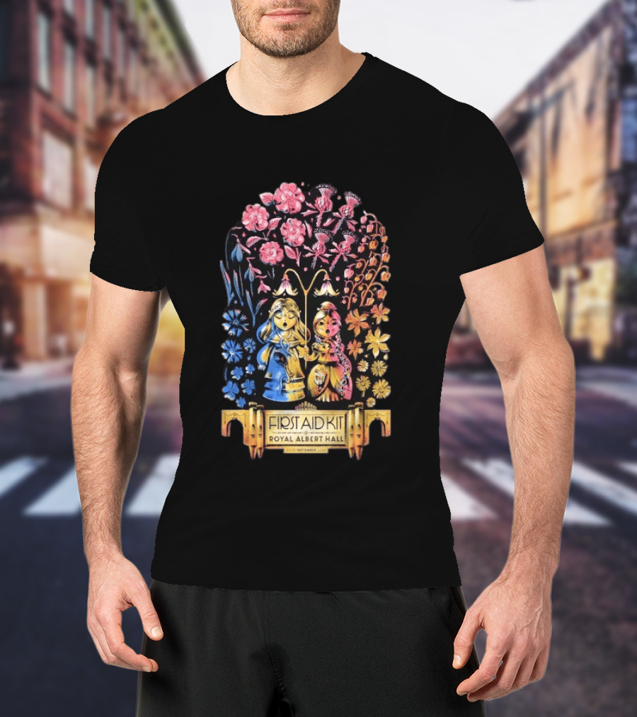 First Aid Kit September 29 30 2026 Royal Albert Hall London UK Floral T-Shirt