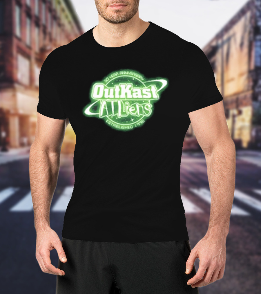 OutKast ATLiens 30 Year Anniversary Established 1996 T-Shirt