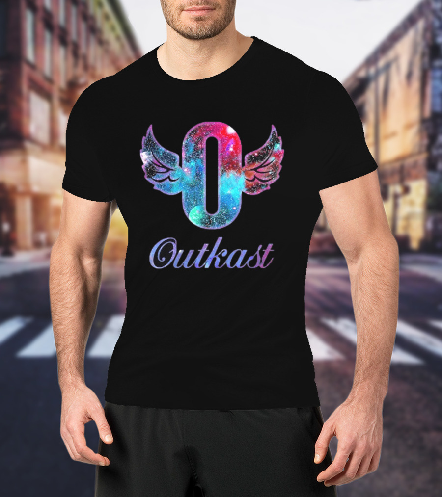 Outkast Galaxy Winged O Cosmic T-Shirt
