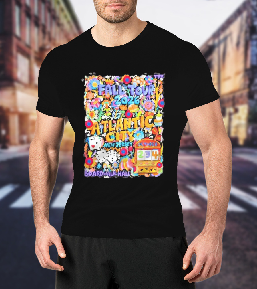 Fall Tour 2026 Atlantic City New Jersey Boardwalk Hall October 2 3 4 Phish Boardwalk Ball T-Shirt